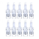 10 pieces of replacement cartridges for the microneedle pen and 12 needles