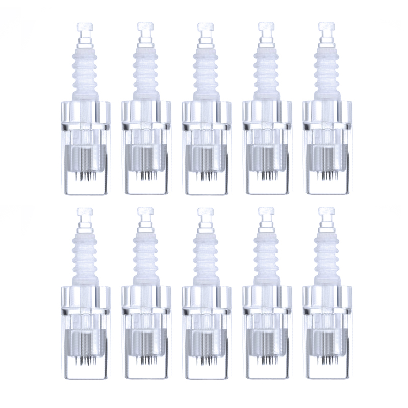 10 pieces of replacement cartridges for the microneedle pen and 12 needles 10 pieces of replacement cartridges for the microneedle pen and 12 needles
