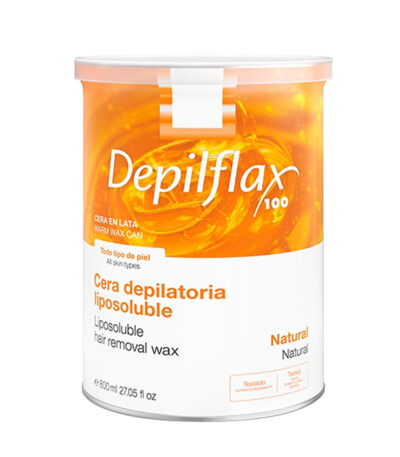 Depilflax 100 depilatory wax can natural 800 ml