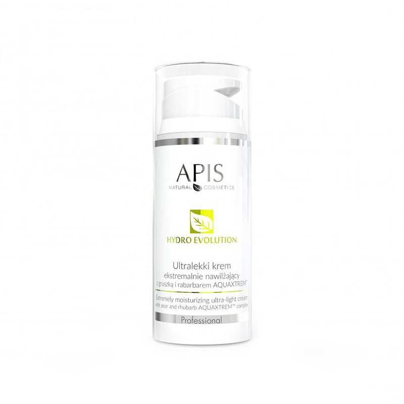 Apis hydro evolution ultra-light cream extremely moisturizing with pear and rhubarb aquaxtrem ™ 100ml Apis hydro evolution ultra-light cream extremely moisturizing with pear and rhubarb aquaxtrem ™ 100ml