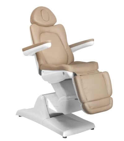 Electric cosmetic chair azzurro 870 3 strong cappuccino