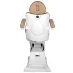 Electric cosmetic chair azzurro 870 3 strong cappuccino 4