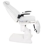 Electro podiatry chair azzurro 709a 3 strong white - Image 8