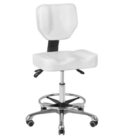 Cosmetic stool a-4299 white