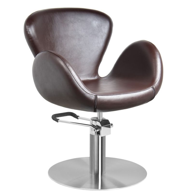 Gabbiano hairdressing chair Amsterdam brown Gabbiano hairdressing chair Amsterdam brown