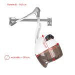 Gabbiano Centurion DVI-303W three-speed ionic wall-hung dryer white - Image 6