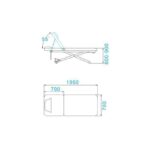 Electric bed massage azzurro 329e 1 pot. White - Image 2