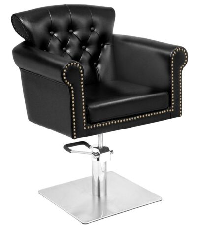 Gabbiano black berlin barber chair