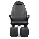 112 black hydraulic podiatry chair - Image 2