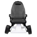 112 black hydraulic podiatry chair - Image 4