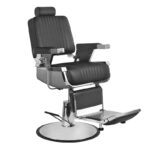 Gabbiano royal black barber chair
