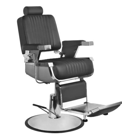 Gabbiano royal black barber chair