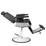 Gabbiano royal black barber chair 1
