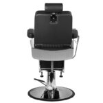 Gabbiano royal black barber chair 2