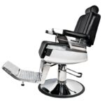 Gabbiano royal black barber chair - Image 6