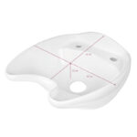 Gabbiano white wash bowl - Image 4