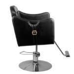 Hair system hairdressing chair 0-90 black - Image 4