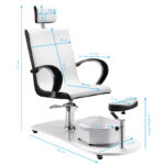 Spa chair for pedicure with massager 308 2