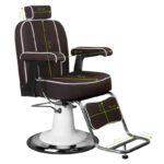 Gabbiano amadeo brown barber chair 3