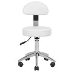 304p white cosmetic pedicure stool - Image 2