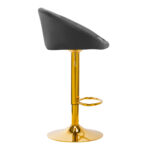 4Rico Bar Hocker QS-B16G velvet gray - Image 2