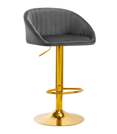 4Rico Bar Hocker QS-B16G velvet gray