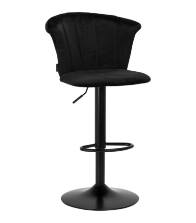 4Rico Bar Hocker QS-B801 black velvet