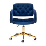 4Rico Chair QS-OF213G navy blue - Image 2