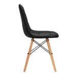 4Rico Cosmetic chair QS-185 black - Image 2