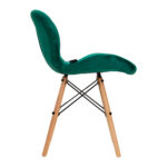4Rico Cosmetic chair QS-186 green velvet - Image 2