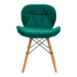 4Rico Cosmetic chair QS-186 green velvet 1