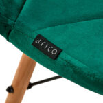 4Rico Cosmetic chair QS-186 green velvet 3