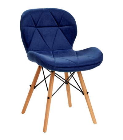4Rico Cosmetic chair QS-186 navy velvet