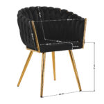 4Rico chair QS-GW06G black 4