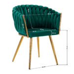 4Rico chair QS-GW06G green 4
