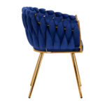 4Rico chair QS-GW06G navy blue 1