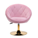 4Rico swivel chair QS-BL12G pink - Image 2