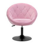 4Rico swivel chair QS-BL12G pink - Image 2