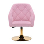 4Rico swivel chair QS-BL14G pink - Image 2