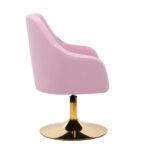 4Rico swivel chair QS-BL14G pink 1