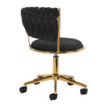 4Rico swivel chair QS-GW01G black 1