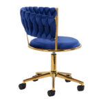 4Rico swivel chair QS-GW01G navy blue 1