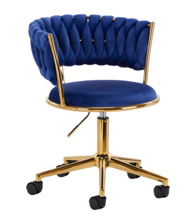 4Rico swivel chair QS-GW01G navy blue