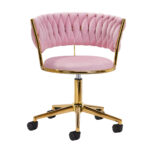4Rico swivel chair QS-GW01G pink - Image 2