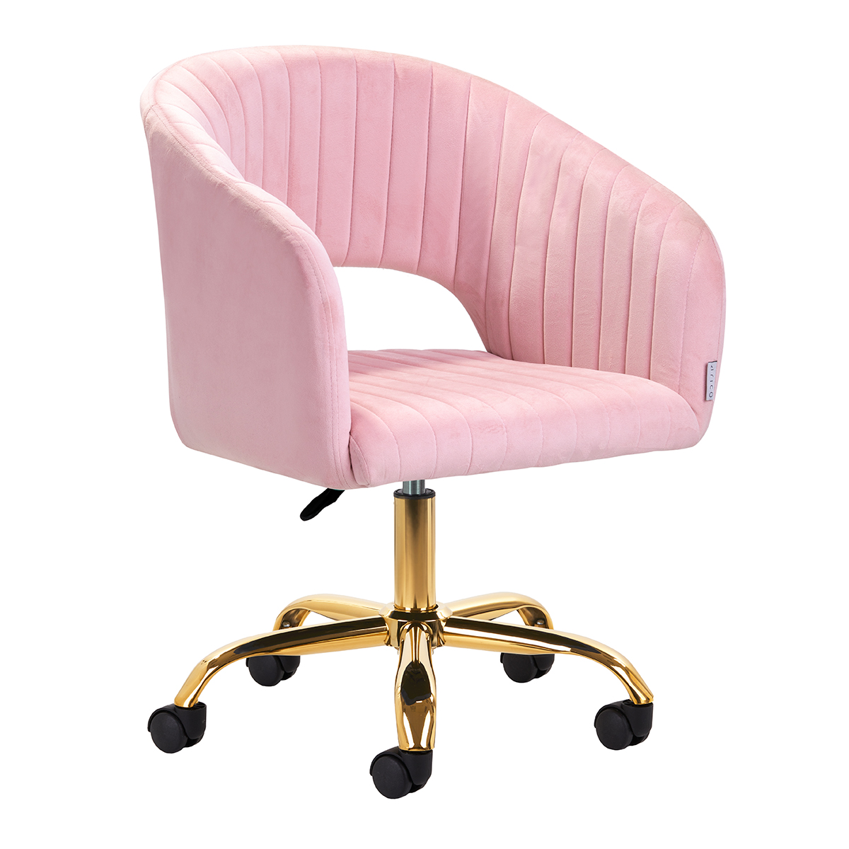 4Rico swivel chair QS-OF212G pink 4Rico swivel chair QS-OF212G pink