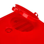 5 L RED MEDICAL WASTE CONTAINER - Image 2