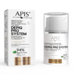 APIS DEPIQ PRO SYSTEM Depigmenting night cream-mask  with α-arbutin 1%