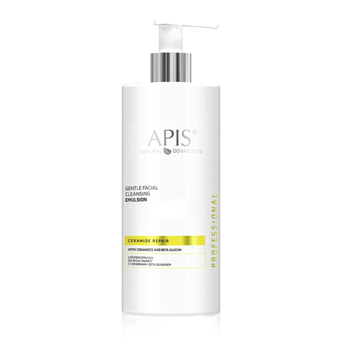 Apis CERAMIDE REPAIR Gentle facial cleansing emulsion with ceramides and beta glucan 500 ml Apis CERAMIDE REPAIR Gentle facial cleansing emulsion with ceramides and beta glucan 500 ml