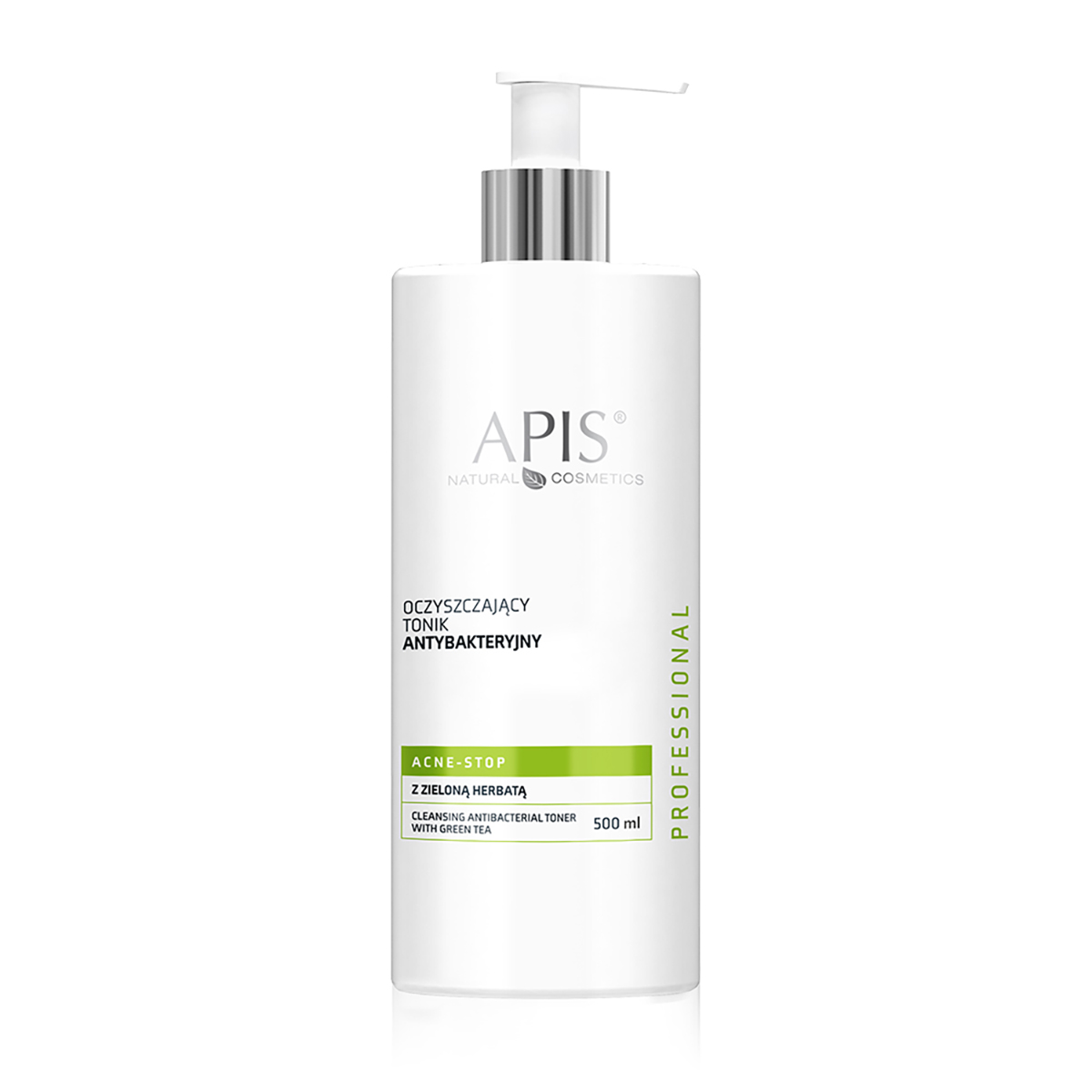 Apis acne-stop antibacterial cleansing tonic. with green tea 500ml Apis acne-stop antibacterial cleansing tonic. with green tea 500ml