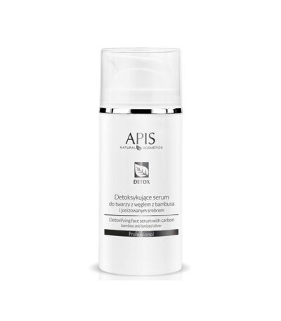 Apis detoxifying face serum with bamboo charcoal and ionized silver 100ml